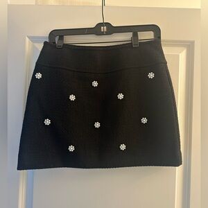 & Other Stories black tweed and pearl skirt - NWOT